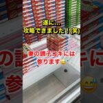 遂に攻略出来た！(笑)#UFOキャッチャー#クレーンゲーム#shorts#スウィートランド#ミニクレーン