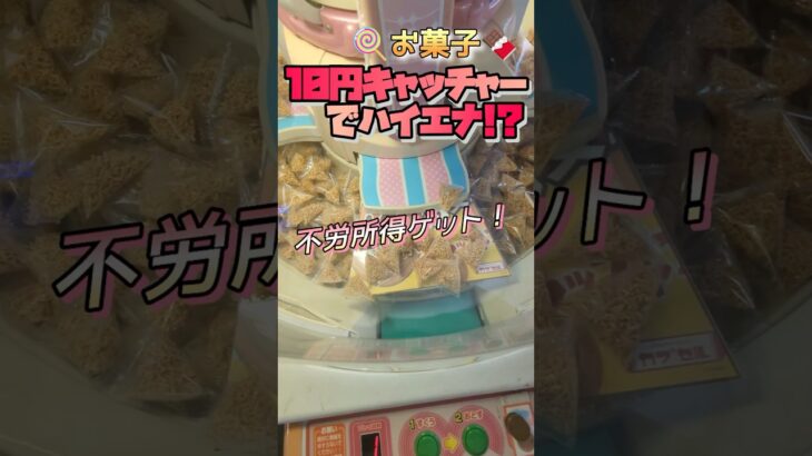 【ハイエナ攻略】小学生の時に自販機の下を覗いていたのを思い出した。#asmr #ゲーセン #クレーンゲーム #コツ #ライフハック #お菓子 #攻略 #橋渡し #ぬいぐるみ #ベネクス