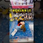 ゲームセンターで妻の推しを発見！獲ってプレゼントしたい！#クレーンゲーム  #disney #mickeymouse #japaneseclawmachine #cute