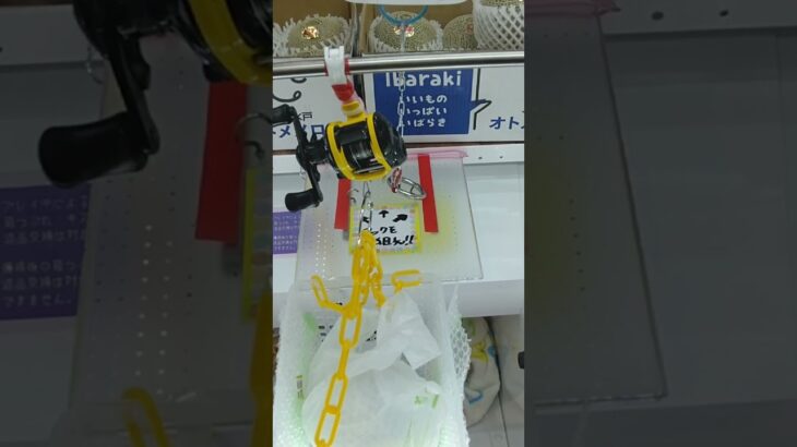 万代書店川越店のクレーンゲームでメロンの景品をゲット #shorts