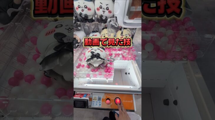 動画で見た技を実践する検証動画です☺他に検証して欲しい技あったらコメントで👍️#クレーンゲーム #ufoキャッチャー #ゲームセンター #クレーンゲーム攻略  #確率機