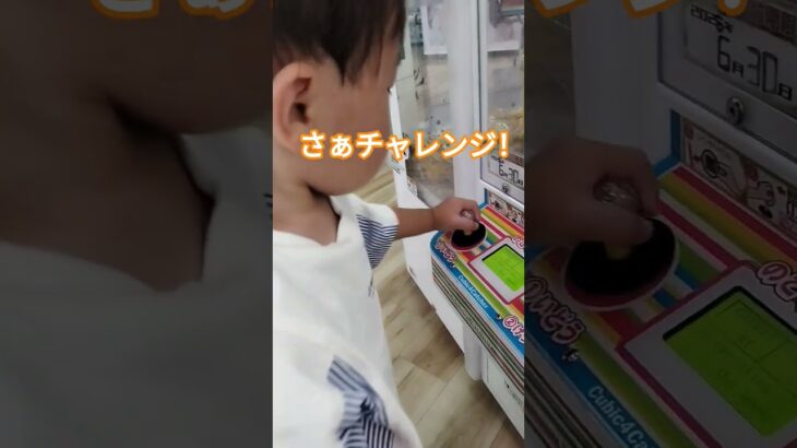 りっくんは揺れを利用するよ😊 #クレーンゲーム景品 #クレーンゲーム攻略 #ショート #ufoキャッチャー #ゲームセンター #ミニクレーンゲーム #切り替え