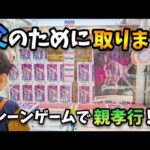 【クレーンゲーム】孝行息子!?父のためにヒソカのフィギュア獲得に挑む小学生【回遊館 ハンターハンター ufoキャッチャー】