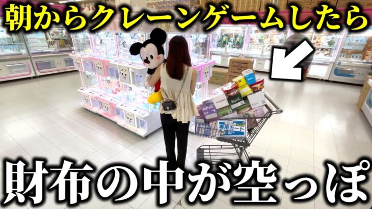 【クレーンゲーム】話題の店舗で朝からクレゲしたら最大級の展開を迎えました…【ufoキャッチャー】