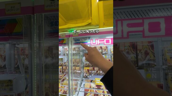 ゲーセンで使える裏技　#クレーンゲーム #ゲームセンター #ufoキャッチャー