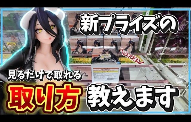 クレーンゲーム講座:新プライズ出たけど、アルベドさん？箱がねぇ？やってくれたな《 #マンガ倉庫月隈店  》