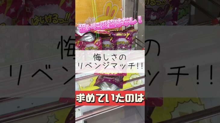【クレーンゲーム】悔しくて結局リベンジ🔥 #クレーンゲーム #ゲームセンター #たいたんめん #チャンネル登録お願いします #お得 #おやつ #攻略 #お菓子 #食べ物 #リベンジ #倉庫系