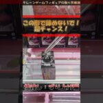 【クレーンゲーム】この形であきらめないで！超チャンス！橋渡し設定攻略！クレーンゲームのコツ！プライズフィギュア攻略！#わくわくクレーンゲーム王国