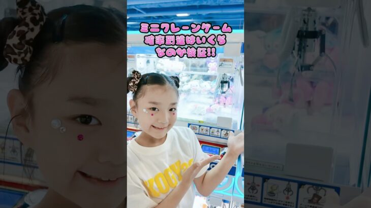 【検証】ミニクレーンゲームの確率到達はいくらなのか！？実際にやってみた！🎮