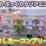ちいかわ ぷっくりクリアミニポーチ☆ あのお店で８種コンプリート！！流石の設定でした。【クレーンゲーム】