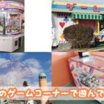 遊園地のゲームコーナーで遊んでみた！