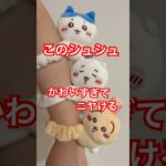 【ちいかわ】ぬいぐるみシュシュゲットしたよ♡
