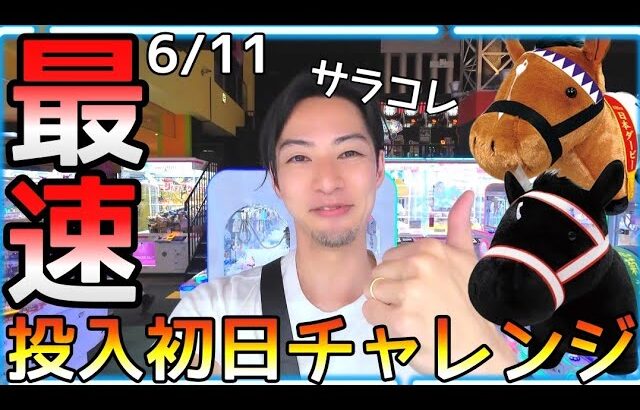 久々にドキドキしたw最速!!新作サラブレッドコレクション投入初日チャレンジ