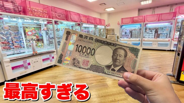 【ゲーセン攻略】本当に欲しい景品を狩るために1万円持って朝からガチで立ち回ってみた【クレーンゲーム】