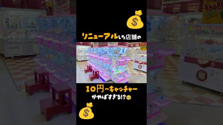 #とれとる米原店 さんリニューアルした10円～キャッチャーがやばすぎる?!
