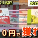 【月刊ベネクス川越店】クレーンゲーム日本一獲れるお店で100円で景品の取るコツを紹介 #2025年7月