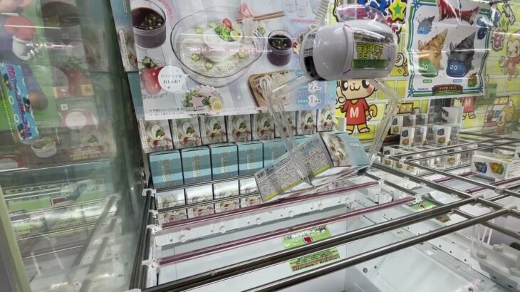 【クレーンゲームリアリティ117】　夏はそうめん！！クレゲで流しそうめんし放題の景品ゲット！　３手　手前のせ　コツ【千葉鑑定団湾岸習志野店】