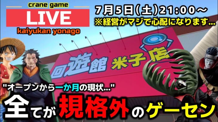 【クレーンゲーム】オープンから1ヶ月のお店を丸裸に！全てが規格外のお店で暴れます！【回遊館米子店・UFOキャッチャー】