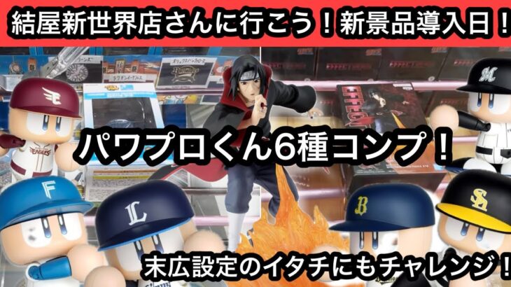 パワプロくん6種コンプ！末広設定のイタチにも挑戦！【クレーンゲーム】【JapaneseClawMachine】【인형뽑기】【日本夾娃娃】