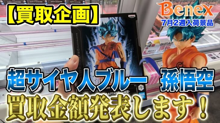 【クレーンゲーム】【買取企画】BLOOD OF SAIYANS 孫悟空　この日は絶好調だった！　＠ベネクス川崎店