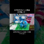 【速報＆悲報】最新マリル大GET！！　#ポケモン#pokemon #ポケットモンスター #クレーンゲーム#ぬいぐるみ
