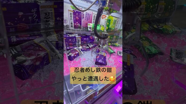 【 忍者めし鉄の鎧】Game Derek Jepang#crane #クレーンゲーム #クレーンゲーム攻略 #ゲームセンター #ゲーセン #こども  #ufoキャッチャー #忍者めし鉄の鎧