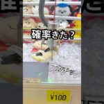 結局確率機？取れる気がしてやってみた#クレーンゲーム#UFOキャッチャー#ゲームセンター#景品