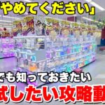 初心者にもおススメできる絶対に見たほうが良いクレーンゲーム攻略動画大連発【UFOキャッチャー・クレーンゲーム】