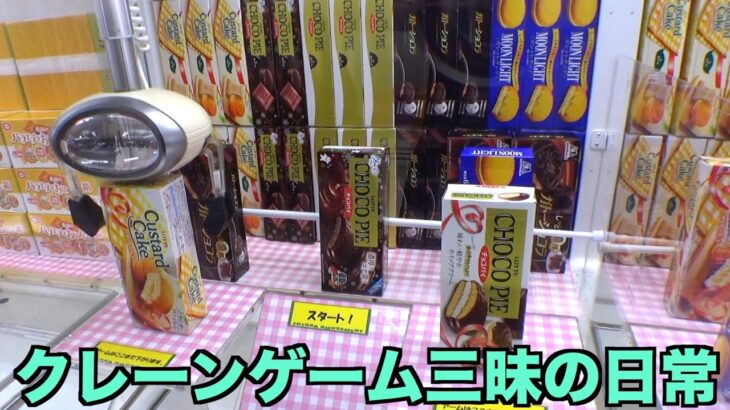 物価高なのでお菓子はゲーセンで調達する変態集団【クレーンゲーム／UFOキャッチャー】
