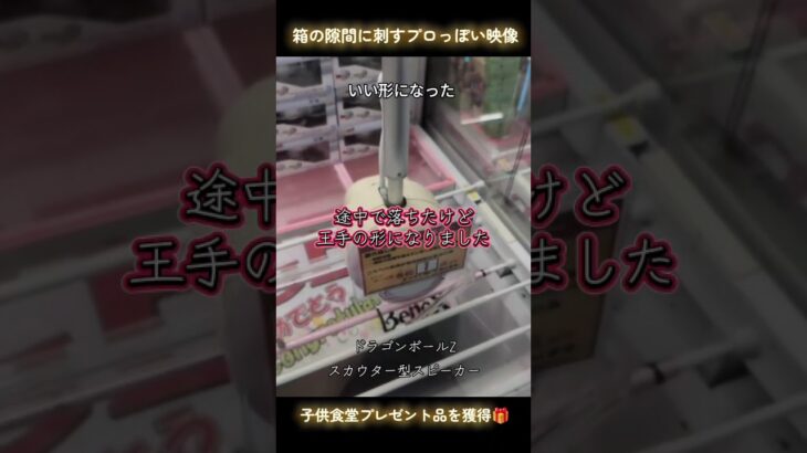 箱の隙間を活用した攻略で獲得🦸🏻‍♀️ドラゴンボールZ スカウター型スピーカー