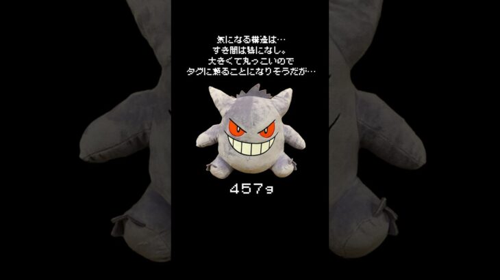 【いろいろやばかった】最新ゲンガー情報！　#ポケモン#pokemon #ポケットモンスター #クレーンゲーム#ぬいぐるみ