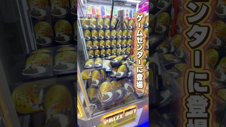 ゲーセンで手に入る高級カレーをぜひ乱獲して食べて欲しい #shorts #クレーンゲーム #ufoキャッチャー #ゲーセン #ゲームセンター #arcade #clawmachine