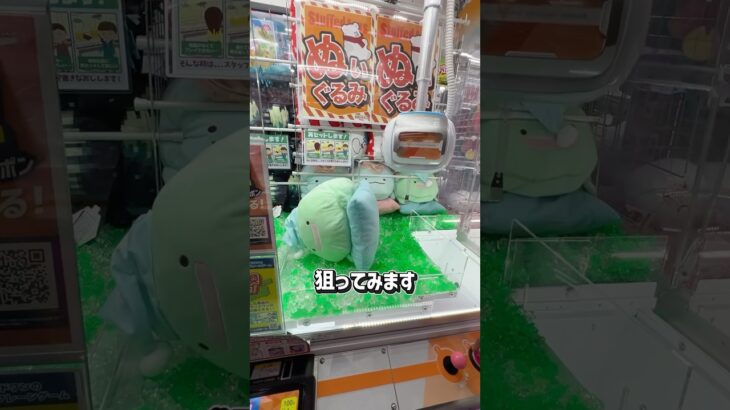 土日のゲーセンならハイエナできる説を検証してみた #クレーンゲーム #shorts  #クレーンゲーム #ufoキャッチャー#ゲーセン #ゲームセンター  #arcade #clawmachine