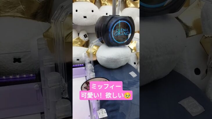 どこ狙ったらいい？🥴 #クレーンゲーム #クレーンゲーム景品 #ゲームセンター #クレーンゲーム攻略 #ufoキャッチャー #ミッフィー