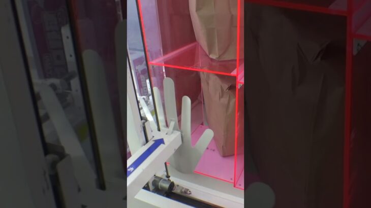 圧倒的確率機ハンドパワーで福袋狙ったらいくらで取れるのか？#クレーンゲーム