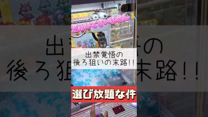 【クレーンゲーム】出禁覚悟の試し技🤣 #クレーンゲーム #ゲームセンター #たいたんめん #チャンネル登録お願いします #お得 #攻略 #出禁 #覚悟 #チート #アンパンマン #アニメ #裏技
