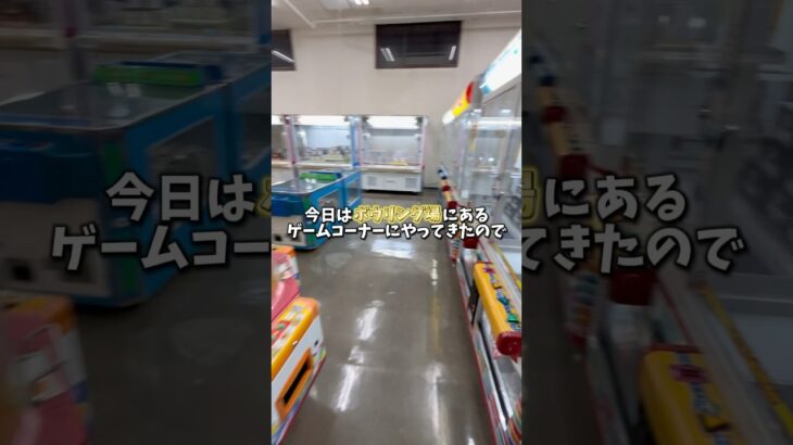 【ゲーセン】ボーリング場にあるクレーンゲームは本当に取れるのか検証してみました。