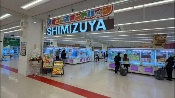 本日グランドオープンしたスーパーの中にあるゲーセンに突撃!!!