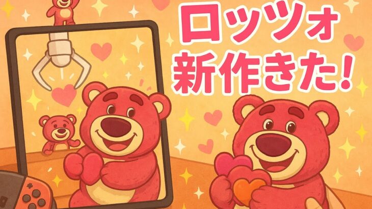 オンラインクレーンゲームでロッツォを奪取せよ！🕹️✨
