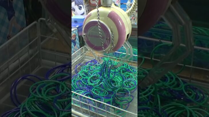 輪っか掴み面白設定で景品取れるまでやってみたww#クレーンゲーム