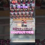 宮侑も1000円以内で攻略するぞ　#クレーンゲーム #ufoキャッチャー #ベネクス川越