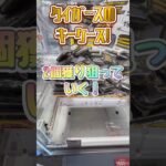 タイガースのキーケース！山積み設定で2個獲り狙った結果… #クレーンゲーム #タイガース #gigo #ゲームセンター