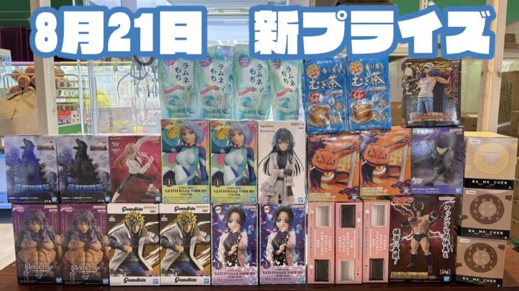 【クレーンゲーム】✨8月21日新プライズ✨初日実践攻略編🤭