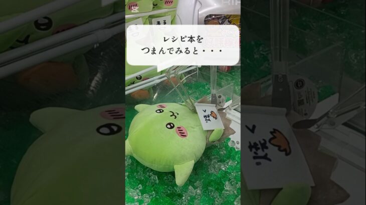 【クレーンゲーム】ちいかわゴブリンBigぬいぐるみ攻略💚　#ちいかわ#クレーンゲーム#ゴブリン#ぬいぐるみ#グッズ#最新#新作#プライズ#攻略#マスコット#UFOキャッチャー#初登場#娃娃机#吉伊卡哇