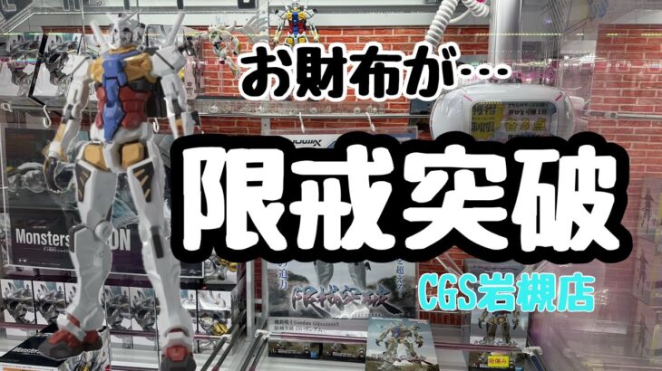 【クレーンゲーム】CGS岩槻店で限戒突破してきた！