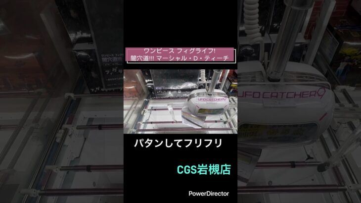 【クレーンゲーム】ワンピース フィグライフ! 闇穴道!!! マーシャル・D・ティーチ  #onepiece  #ワンピース  #cgs岩槻