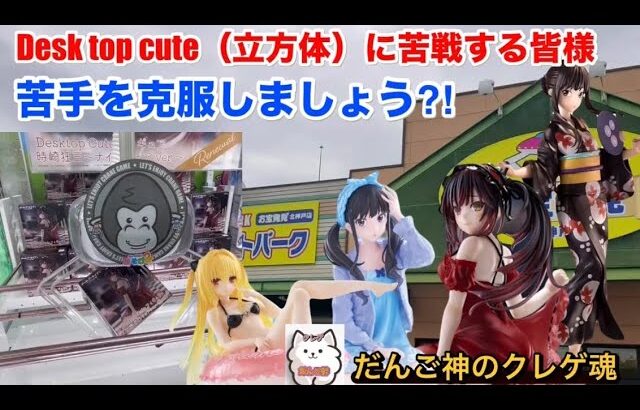 【クレーンゲーム】Desktop cuteを攻略したい‼️簡単プレイでGETしよう‼️〜お宝発見北神戸店【ufoキャッチャー】【プライズフィギュア】