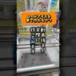 ロールアイス作れる！？話題の景品をクレーンゲームでGET＆実践！