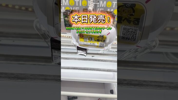 【攻略】HUNTER×HUNTERのワーコレ取ってきた #clawmachine #japaneseclawmachine #ufoキャッチャー #クレーンゲーム #日本夾娃娃