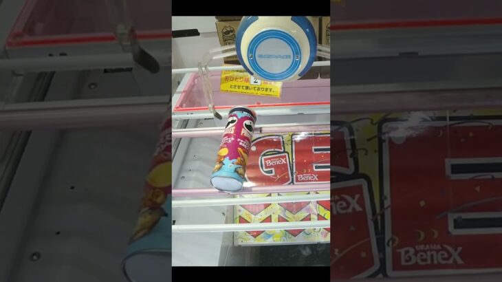 ベネクス浦和店のクレーンゲームでラスクとカントリーマアムの景品をゲット #shorts
